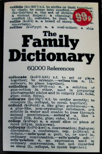 The family dictionary (used)