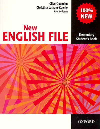 Oxenden C., Latham-Koenig Ch., Seligson P. New English file. Elementary Student’s book (used)