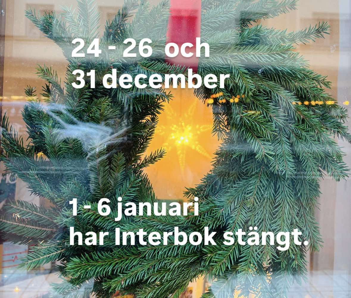 Öppettider under jul- och nyårshelgerna